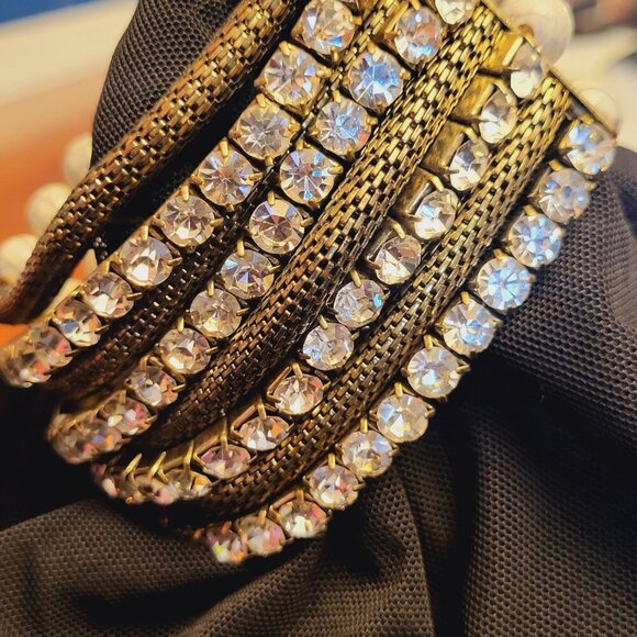 Bracelet ~ “Half and Half” Design ~ Excellent Condition - Picture 5 of 5